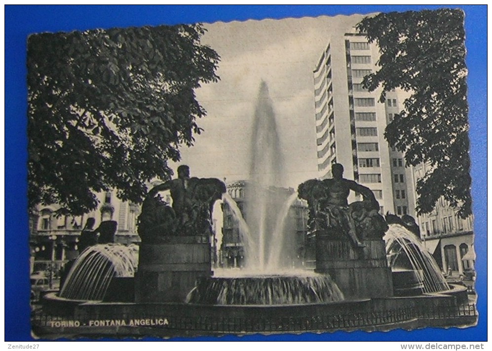 Torino -  Fontana Angelica - 1955 - Parks & Gärten