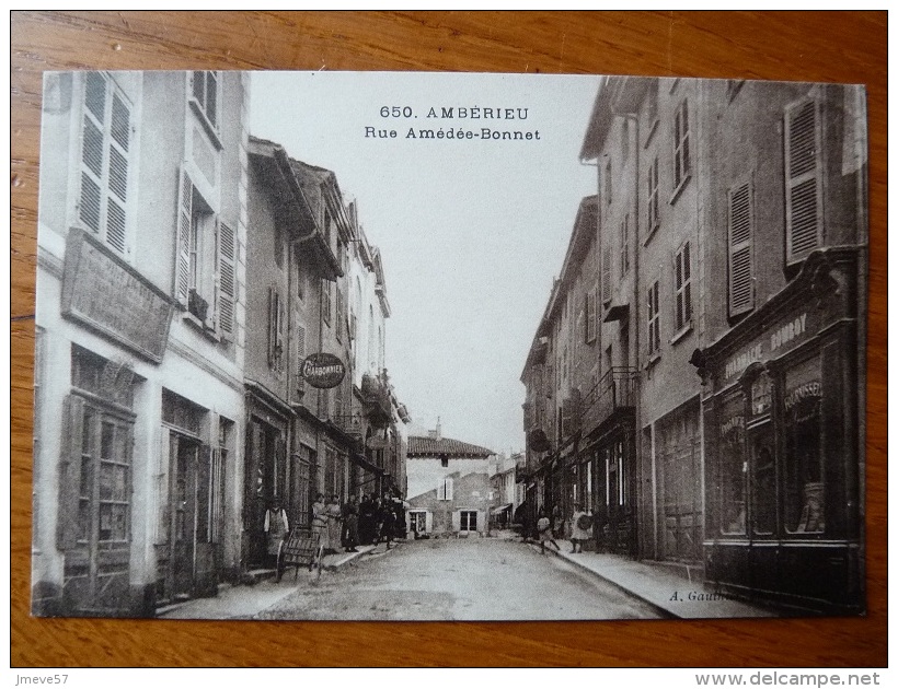 France, Ambérieu, Rue Amédée Bonnet - Non Classificati