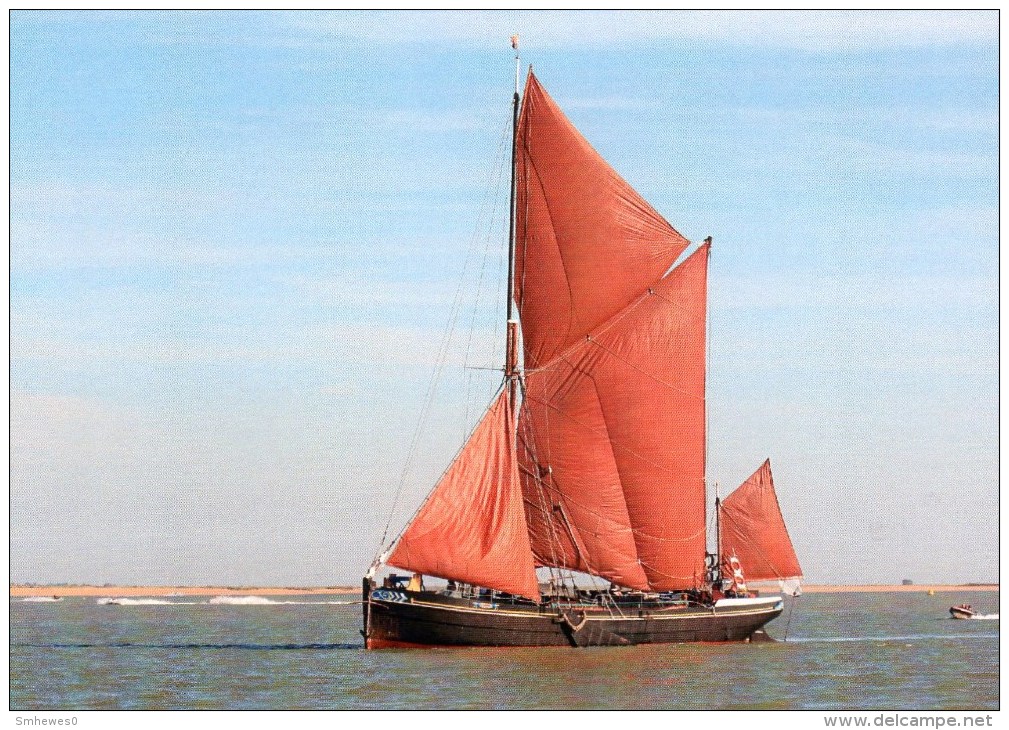 Postcard - Sailing Barge "CENTAUR". TSBT - Velieri