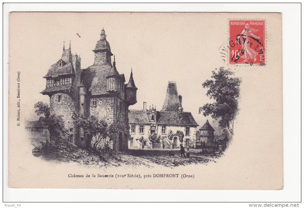 Château De La Saucerie, Près DOMFRONT - Domfront