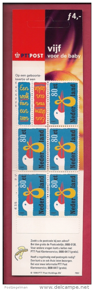 NEDERLAND, 1999, MNH Stamps/booklet,Birth,  NVPH Nr. PB 57,F3053 - Booklets & Coils