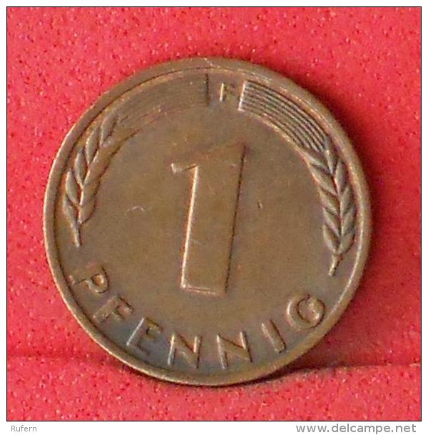 GERMANY FEDERAL REPUBLIC  1  PFENNIG  1950 F   KM# 105  -    (Nº08140) - 1 Pfennig