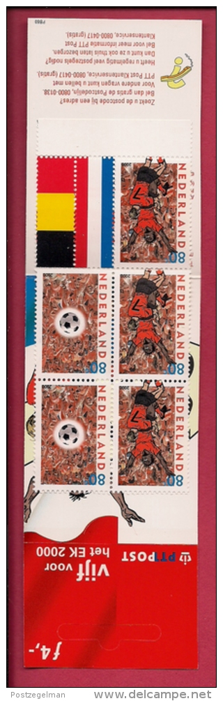 NEDERLAND, 1999, MNH Stamps/booklet,Soccer,  NVPH Nr. PB 60,F3057 - Booklets & Coils