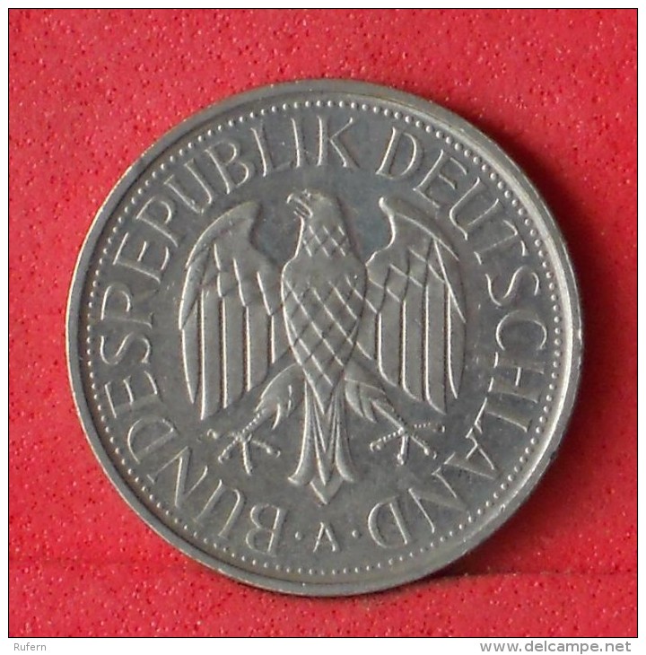 GERMANY FEDERAL REPUBLIC  1  MARK  1990 A   KM# 110  -    (Nº08147) - 1 Marco