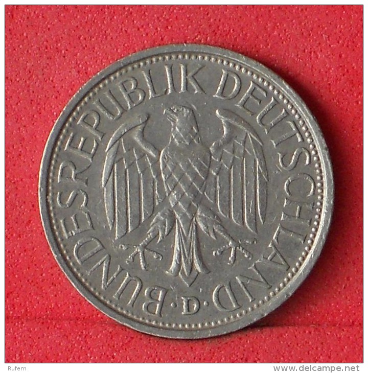 GERMANY FEDERAL REPUBLIC  1  MARK  1983 D   KM# 110  -    (Nº08153) - 1 Marco