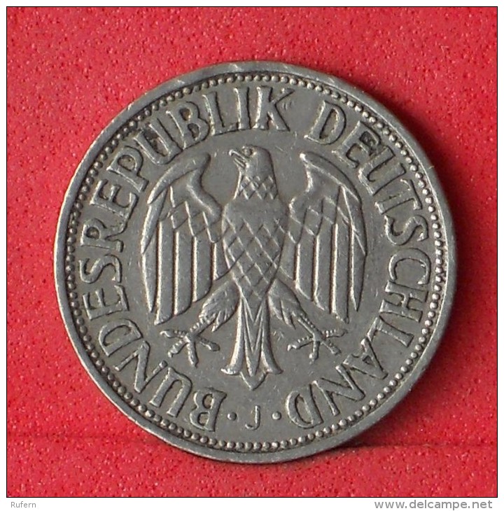 GERMANY FEDERAL REPUBLIC  1  MARK  1950 J   KM# 110  -    (Nº08154) - 1 Mark