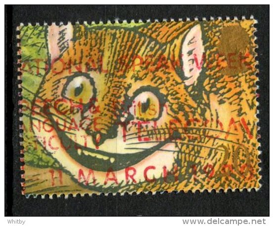 Great Britain 1990 20p Cheshire Cat Issue #1307 - Unclassified