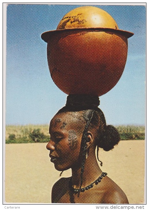 CAMEROUN,CAMEROON,ancienn E Colonie Allemande Gérée Par Les Français,prés Nigeria,tchad,femme Tatouée,équilibriste,rare - Cameroun