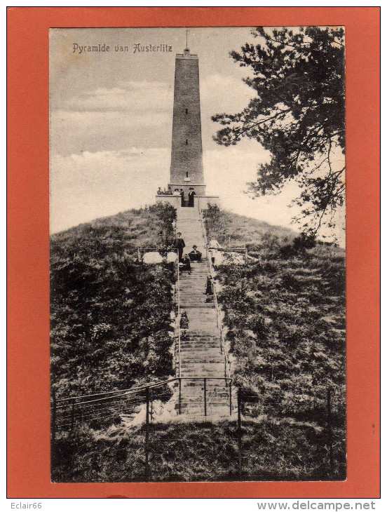 , Pyramide Van Austerlitz,Woudenberg CPA 1920  Trés Annimée  Uitg.COERDES & SMEETS,PAARN - Austerlitz