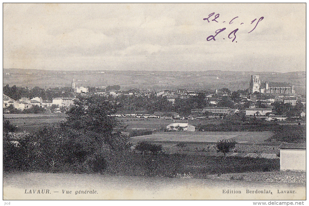 81- Lavaur Vue Generale - Lavaur