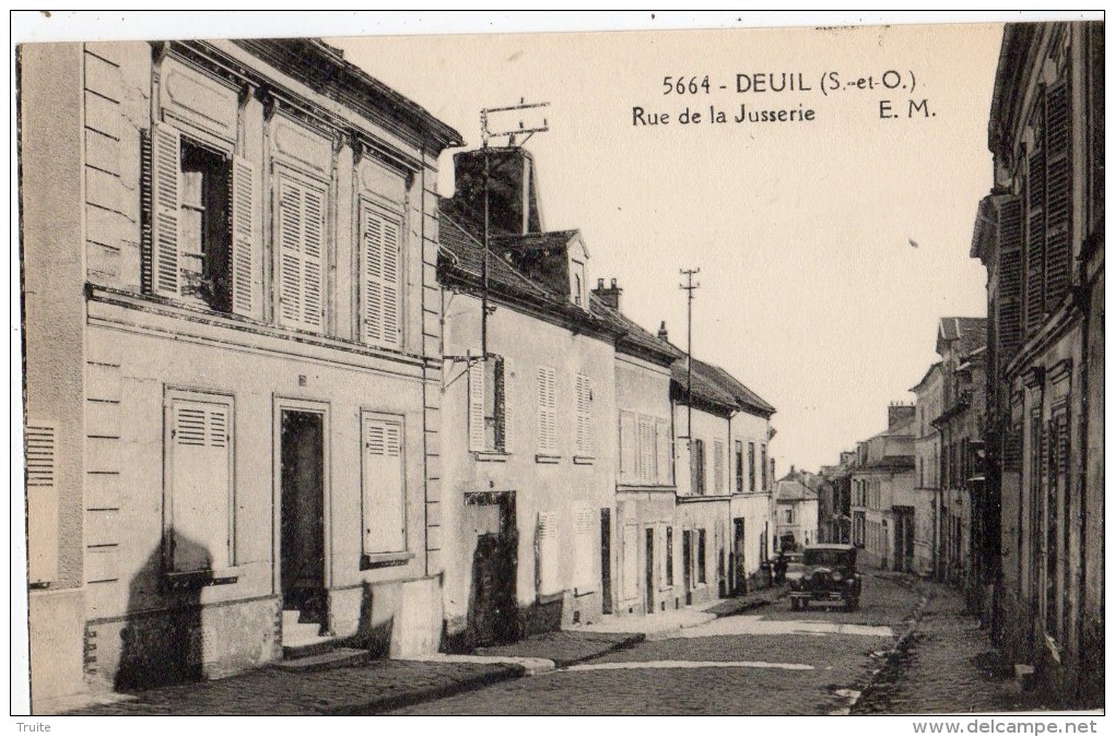 DEUIL-LA-BARRE RUE DE JUSSERIE - Deuil La Barre