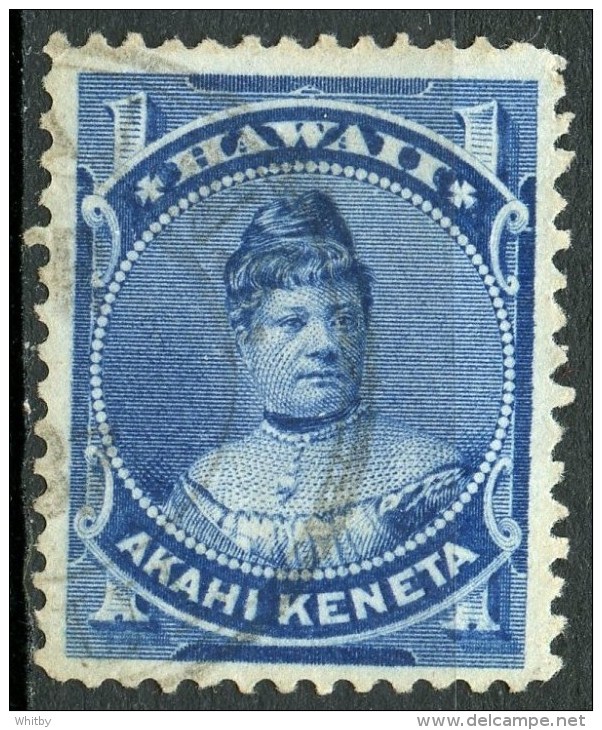 Hawaii 1882 1c  Princess Likelike Issue  #37 - Hawaii