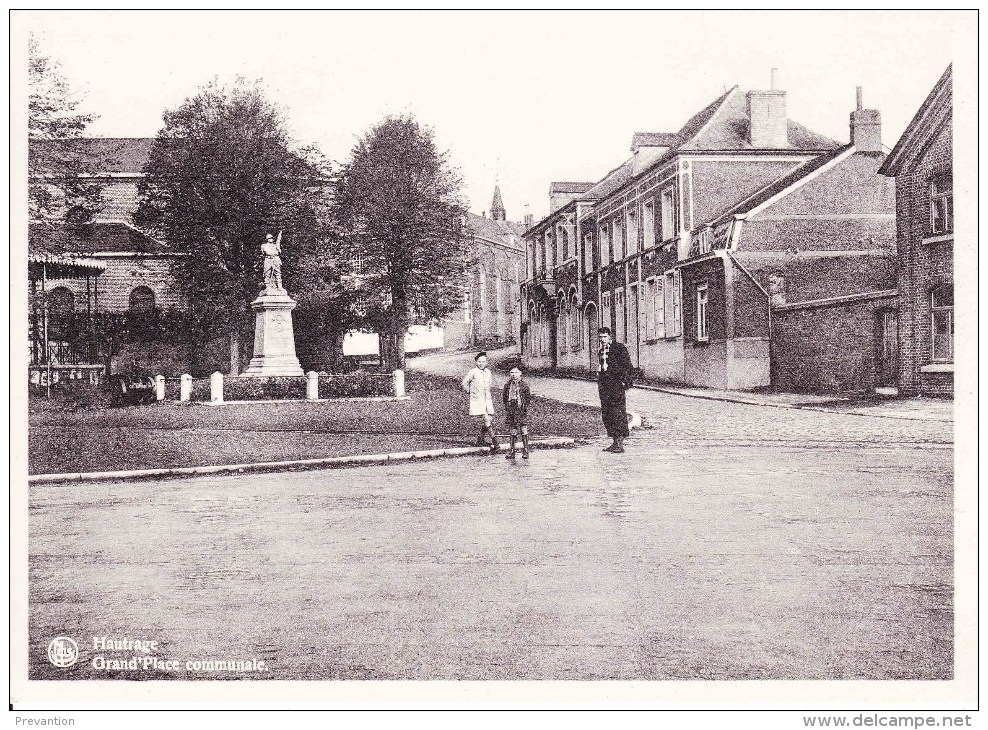 HAUTRAGE - Grand'Place Communale - Saint-Ghislain