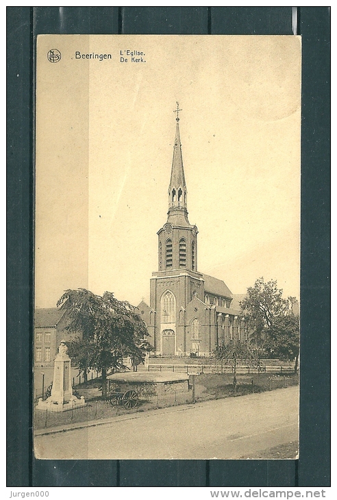 BEERINGEN: L'Eglise,  Gelopen Postkaart (GA15550) - Beringen