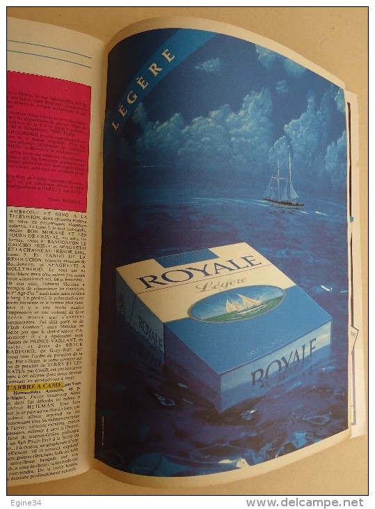 Revue Mensuelle - CIRCUS - No 37 Avril 1981 - Couverture Michel Serre - Publicité Gauloises, Pall Mall, Royale - Circus