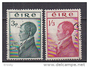 Q0206 - IRLANDE IRELAND Yv N°120/21 - Used Stamps