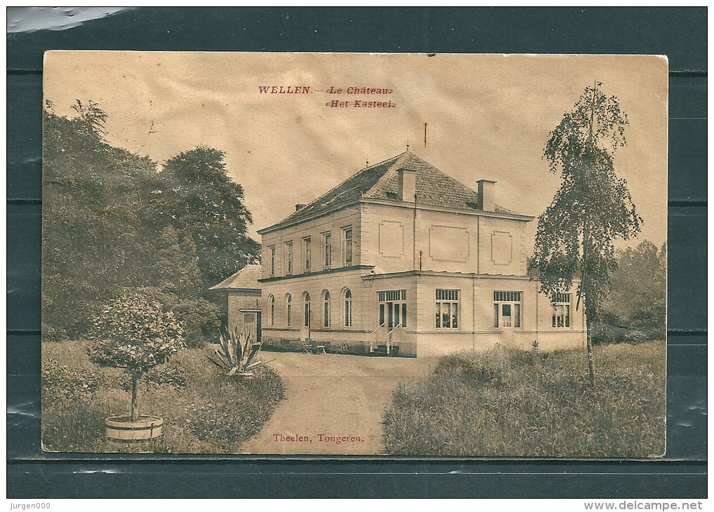 WELLEN: Le Chateau,  Gelopen Postkaart  1912 (GA15825) - Wellen