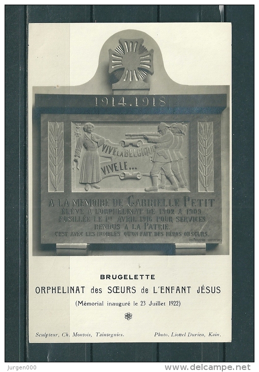 BRUGELETTE: Orphelinat Des Soeurs De L'Enfant Jesus, Niet Gelopen Postkaart (GA15981) - Brugelette