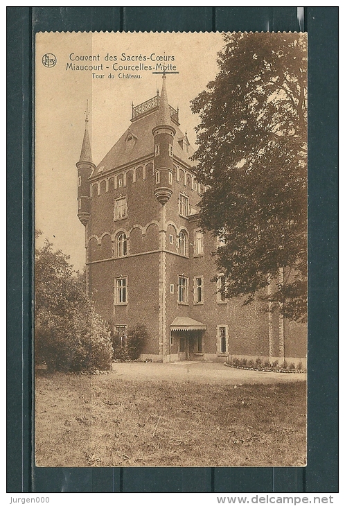 COURCELLES: Couvent Des Sacres Coeurs, Gelopen Postkaart 1927 (GA16047) - Courcelles