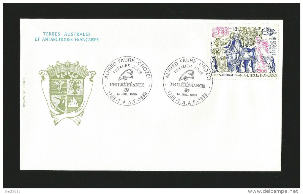 Frankreich / Kolonien / TAAF 1989  Mi.Nr. 256 , Alfred Faure - Crozet - FDC 14.Juil. 1989 - FDC