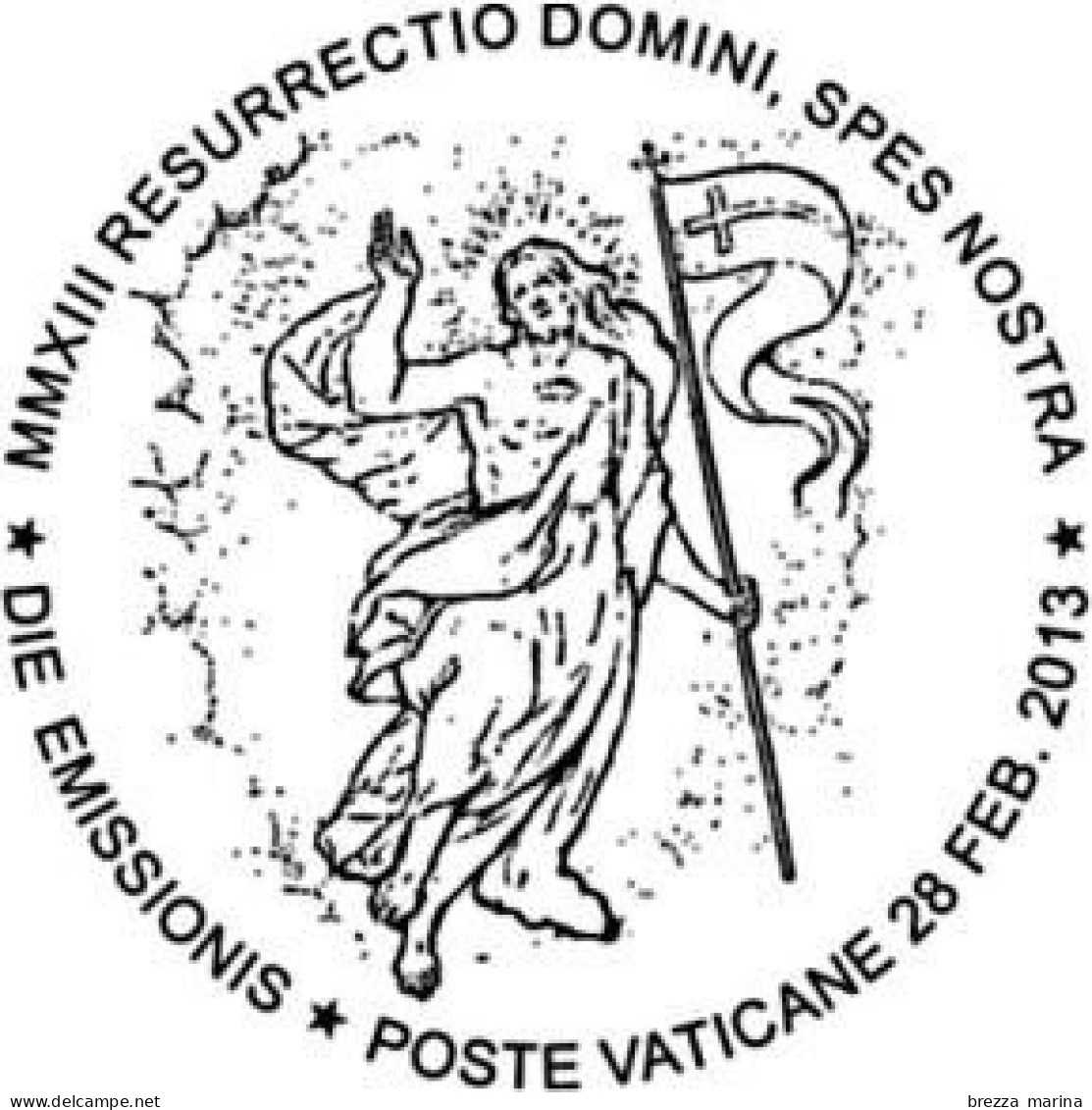 NUOVO - VATICANO - Pasqua 2013 - 0,85 € • Resurrezione Di Cristo, Opera Di Pericle Fazzini - Foglio Completo - Neufs