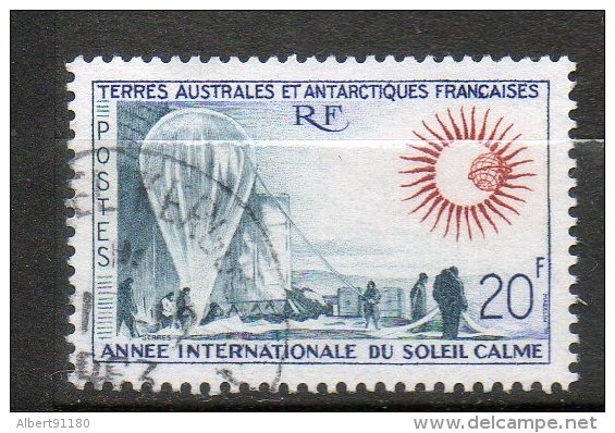 TAAF Année Internationale Du Soleil 1963 N°21 - Used Stamps