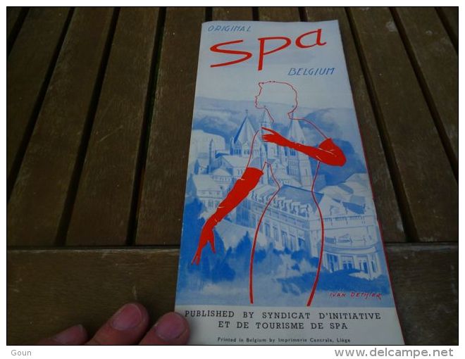 CB3 Ancien Document Touristique Spa - Tourismus