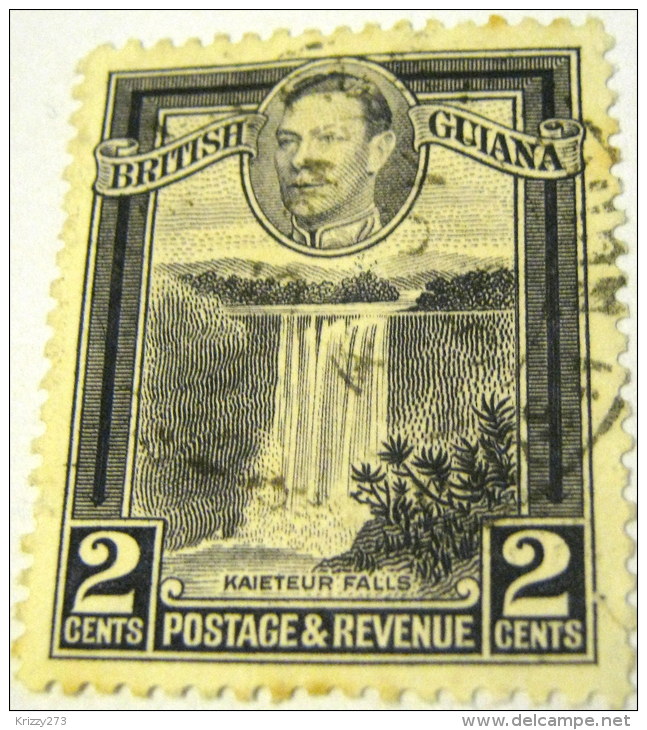 British Guiana 1938 Kaieteur Falls 2c - Used - Guyana Britannica (...-1966)