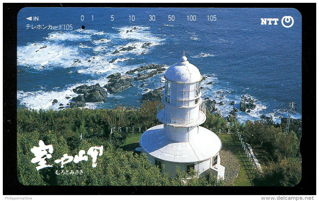 Télécarte NTT - Phare - 371-065 - Phares