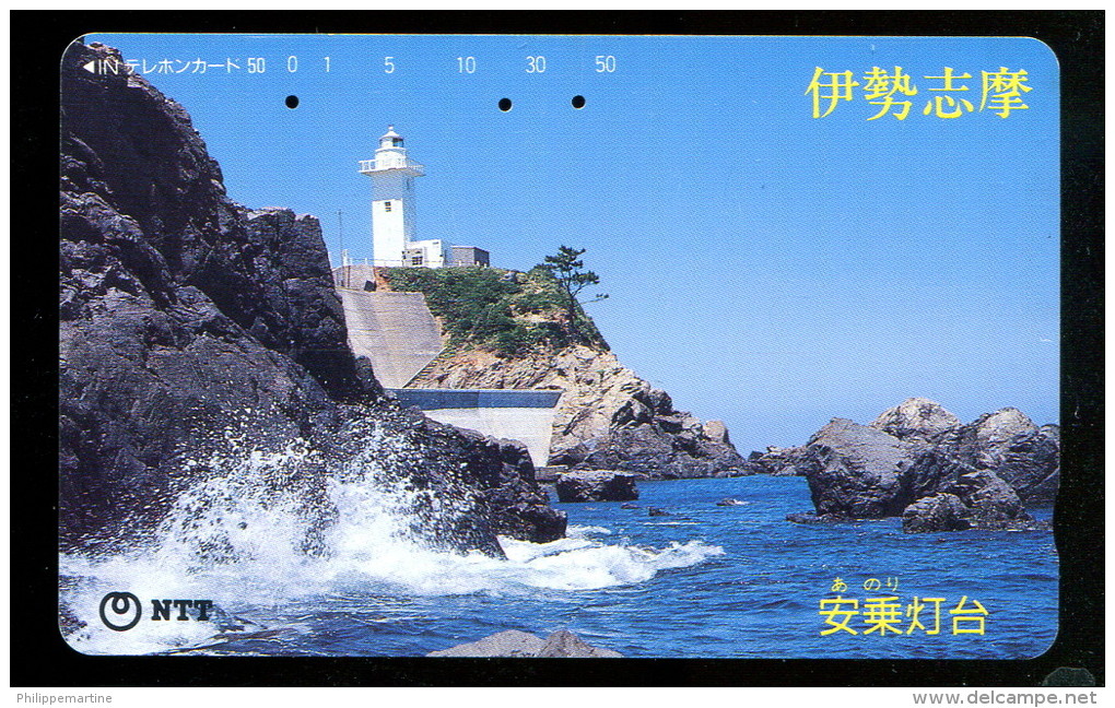 Télécarte NTT - Phare - 290-370 - Lighthouses