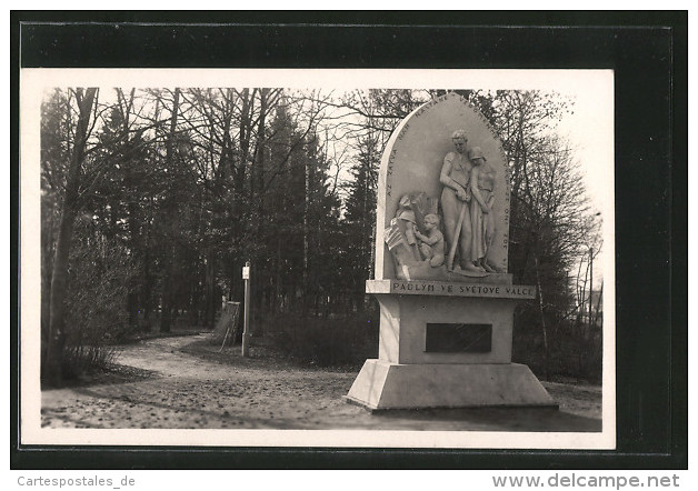 CPA Dobruska, Grafo Cuda Holice, Monument - Czech Republic