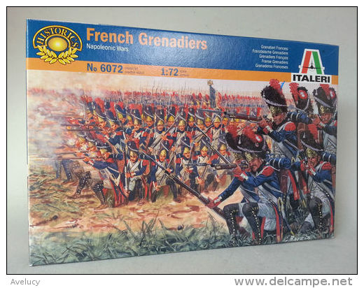 SOLDATINI FRENCH GRENADIERS 1/72 ITALERI HISTORICS NUOVO! - Figurines