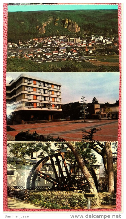 Bad Münster Am Stein - Ebernburg An Der Nahe  -  12 Kleine Falt-Ansichtskarten  -  Ca. 1980 - Bad Muenster A. Stein - Ebernburg