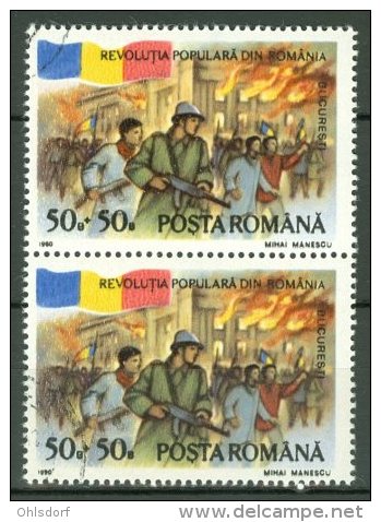 ROMANIA 1990: YT 3896 / Mi 4613, O - LIVRAISON GRATUITE A PARTIR DE 10 EUROS - Oblitérés