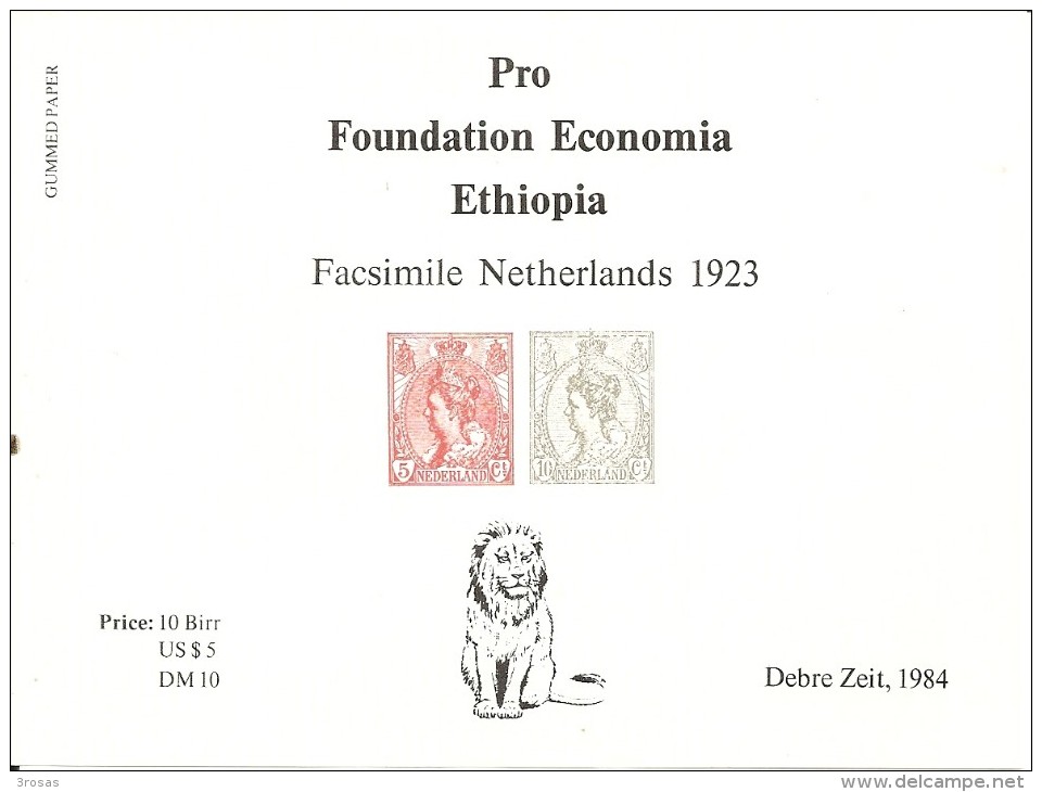 Pays-Bas Netherlands 1913/1923 Facsimile - Other & Unclassified