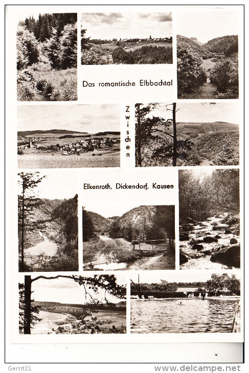 5241 ELKENROTH / DICKENDORF / KAUSEN, Mehrbildkarte 195... - Altenkirchen