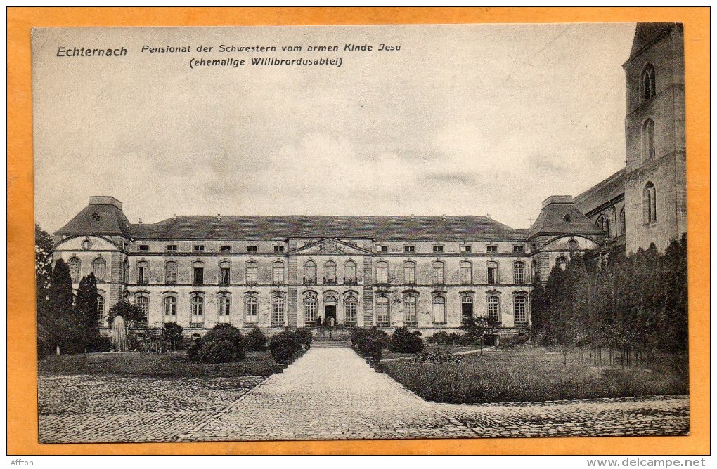 Echternach 1905 Luxembourg Postcard - Echternach
