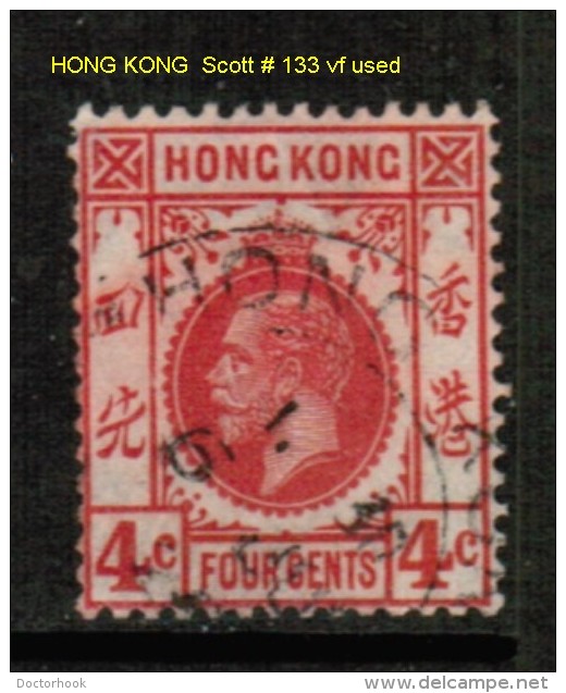 HONG KONG    Scott  # 133 VF USED - Used Stamps
