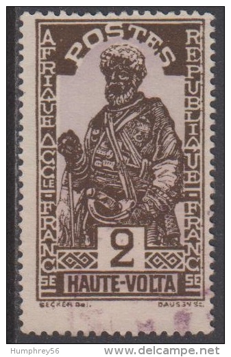 1928 - HAUTE-VOLTA - Y&T 44 [Chef Haussa] - Used Stamps