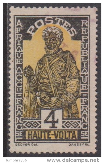 1928 - HAUTE-VOLTA - Y&T 45 [Chef Haussa] - Used Stamps