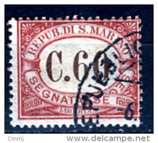 1924 - SAINT-MARIN - SAN MARINO - Catg. Sass. 14 - Used/NT - (SM2017.43..) - Postage Due