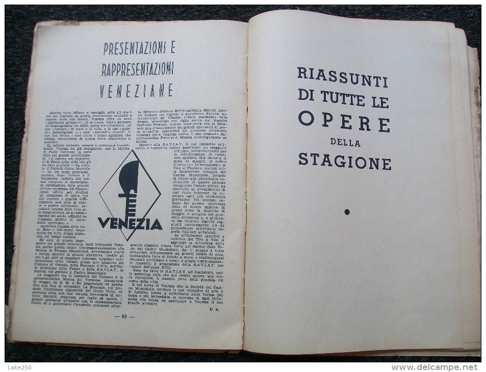 IL TEATRO PER IL POPOLO   Fascismo,duce,Mussolini - Musique