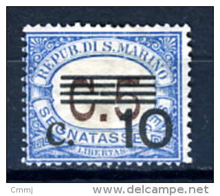 1936/39 - SAINT-MARIN - SAN MARINO - Catg. Sass. 47 - LH - F.to Biondi  - (SM2017.43..) - Impuestos