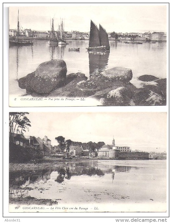 CONCARNEAU - Lot De 8 Cartes En Parfait état - Concarneau