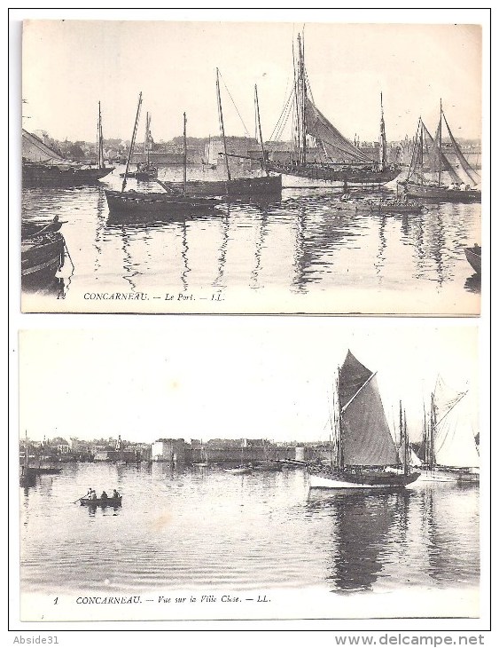 CONCARNEAU - Lot De 8 Cartes En Parfait état - Concarneau