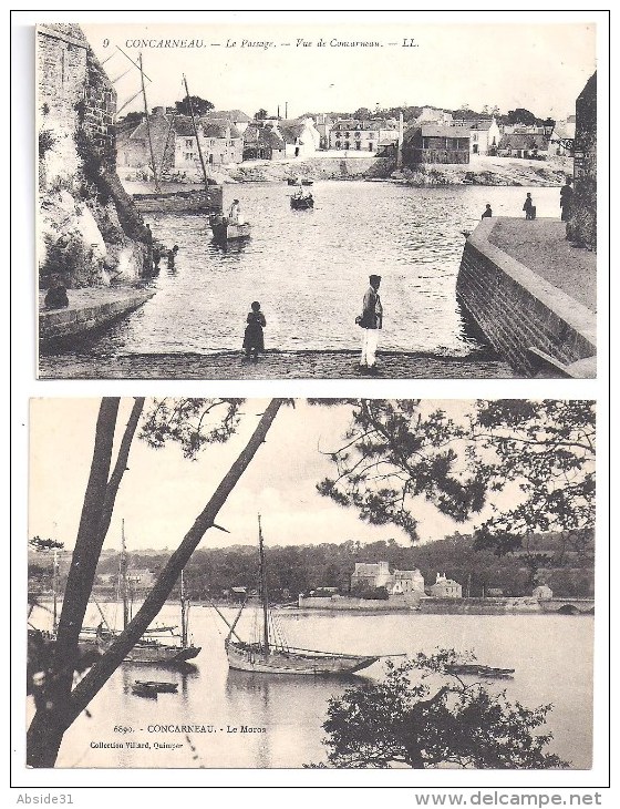 CONCARNEAU - Lot De 8 Cartes En Parfait état - Concarneau