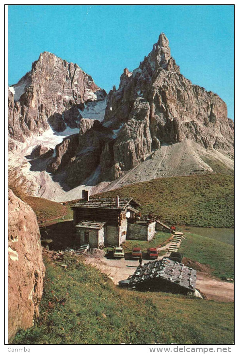 1979 £120 VITERBO FONTANA GRANDE SU CARTOLINA DOLOMITI PASSO ROLLE BAITA SEGANTINI - 1971-80: Storia Postale