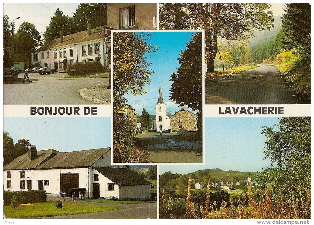 LAVACHERIE-sur-OURTHE -BONJOUR-multivues - Sainte-Ode