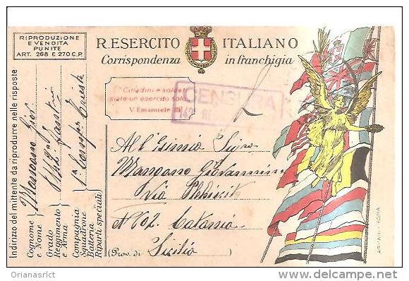 69170)cartolina Postale In Franghigia R.esercito Italiano   31-5-19 - Franchise