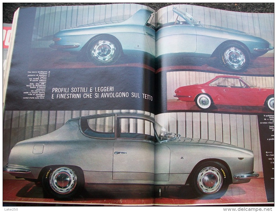 EPOCA - LE AUTO BELLISSIME Fiat Lancia Alfa Romeo   14 APRILE 1963 - Motoren